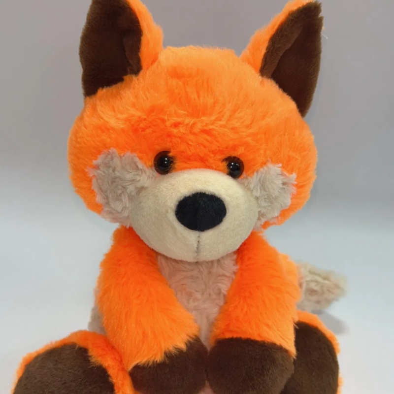 Sitting fox plush toy for Kids