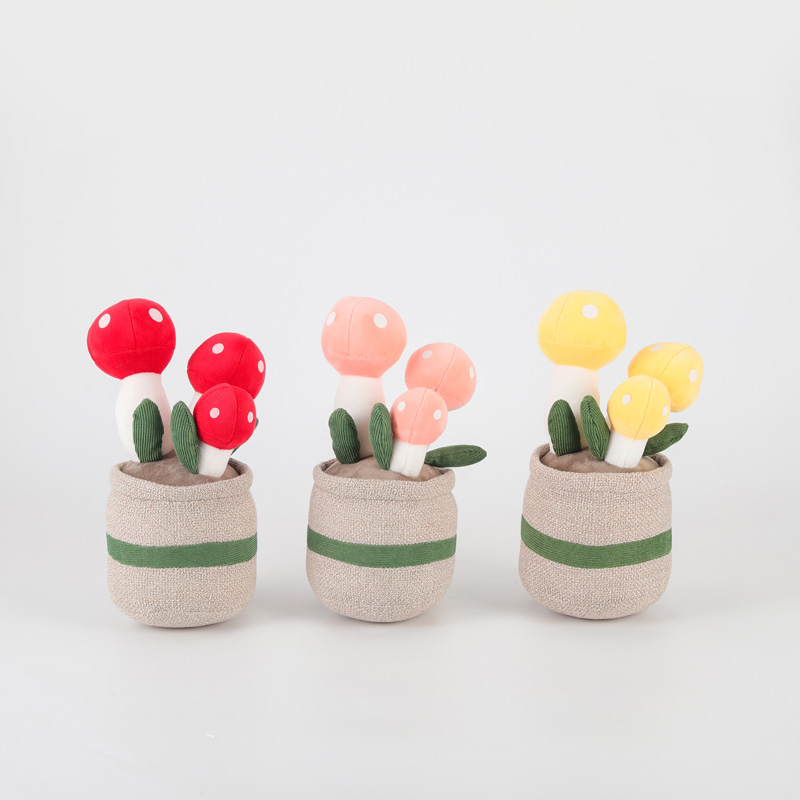 Best Quality  Plush Toy Custom Plants Flower Plush Home Decorations manufacturer